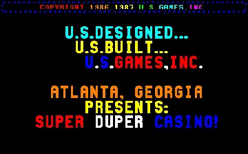 Super Duper Casino (California V3.2) screen shot title